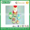 Santa Claus Family with Snowman Wooden Nesting Dolls