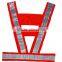 Safety Vest For Running Or Cycling Hi Vis Running Belts Vest Logo Printed