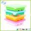 Silicone food grade storage containers sets with lid