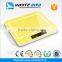 5kg/1g LCD tempered glass weighing kitchen scale