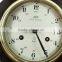 NAUTICAL SHIP WHEEL WALL CLOCK - WOODEN WALL CLOCK 2037