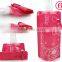 plastic kids foldable water bottle