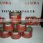 Brix 28/30 Tinned Tomato Paste 70g, 210g, 400g, 800g, 2200g for West Africa
