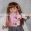 Custom dolls beautiful girl dolls toys children's gift 18 inch doll vinyl American girl doll
