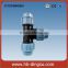 DIN Standard PP compression fittings for irrigation, tee, reducing tee