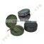 round leather cosmetic box for promotion-HYZB010