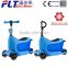 Patented two front wheels flashing adult kick scooter with CE tested