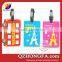 Soft PVC Rubber Custom Made Luggage Tag for Promotion Gifts