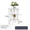 Very popular Decoration plasticl wedding flower stands flower arrangement stands