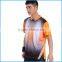 2015 hot sale sublimated badminton jerseys and new design short man badminton jerseys