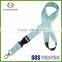 Custom promotional polyester dey sublimation lanyards