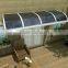 New design Easy DIY design double Polycarbonate sheet door window canopy awning with portable
