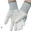 High quality anti-static carbon fiber PU coated gloves