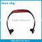 Fashion 4gb mp3 sport headphones without sd memory card