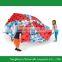 8' Outdoor Lady Bug Printing Kids Play Parachute Toy With Handles