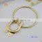 New style circular zinc alloy handbag handle