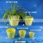 color glazed bulk stoneware flower pot wholesale