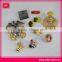 custom lapel magnetic school name pin metal badge