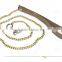 Zinc plated nylon handle belt dog chain