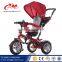 China hebei province wholesale Big wheels tricycle for kindergarten /seat reverse tricycle for kids / baby trikes for sale