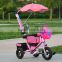 2 seats kids tricycle for Twins / Ride On Toy Style baby tricycle price / children 's tricycle