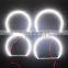 led angel eyes head lamp white cotton color smd led halo rings for bmw e46