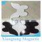 Die-Cut Shapes of Rubber Magnetic Sheets / Any Shape of Magnetic Sheet with Seif-adhesive
