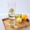2015 china supplier 800ml wholesale high quality mouth blown high borosilicate clear glass pitcher