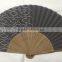 Cheap hand fan with bamboo folding