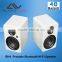 Powered Stereo Bluetooth 4.0 Bookshelf Speaker with 1inch Tweeter and 4 inch Bass peaker for Home Wood Multimedia Audio System