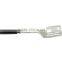 HCZ002 kitchen utensil stainless steel black ABS handle slotted turner