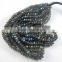 AAA quality Natural Labradorite Plain smooth Roundel Calibrated Loose Beads