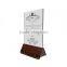 High capacity 13000mah double-side advertising mobile power bank for restaurants and cafe