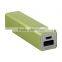 Printing logo 2600mah cell phone super charger power bank