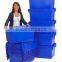 Stack Nesting Plastic Storage Container with Lids