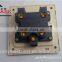 Brushed Stainless 45A AC Switch With Double Pole