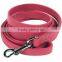 customized design leather dog leash