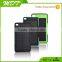 Power bank charger factory 2015 new design solar powerbank/waterproof 6000mah solar power bank