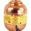 IndianArtVilla Pure Copper Water Storage Pot Tank With Tap 4000 ML - Storage Water Home Hotel Garden Kitchen Benefit Yoga