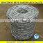 hot dipped single strand twist strand galvanized Barbed Wire factory