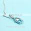 Opal Single Big Stone Pendant designs for Women Natural Stone Pendent
