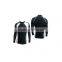 custom printed rash guard with high stretch lycra UV 50+ protection