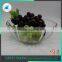 Cheap Clear Thick Glass Salad Bowls And Plates Set