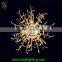 Dia 1m christmas light colorful blooming star led light with string light