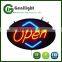 Chain Hanging Flashing Board Epoxy Resin LED Neon Open Sign