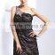 One-shoulder sexy backless short special occasionss rhinestone dresses new fashion prom dresses 8025