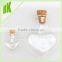 ~~!~~ Round Glass Bottle Vial Ball Pendant Necklace charms wholesale Rice Jewelry @ 400ml high quality glass bottles for liquor