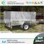 Horticulture & Agriculture 18oz PVC Trailer Cage Cover,7ft*5ft Trailer Cover/ Trailer Tarps