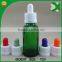 trade assurance 50ml colored glass dropper bottle for eliquid oil