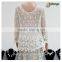 wholesale fashion embroidered ladies crochet Women Vintage pictures of girls cotton tops for dress